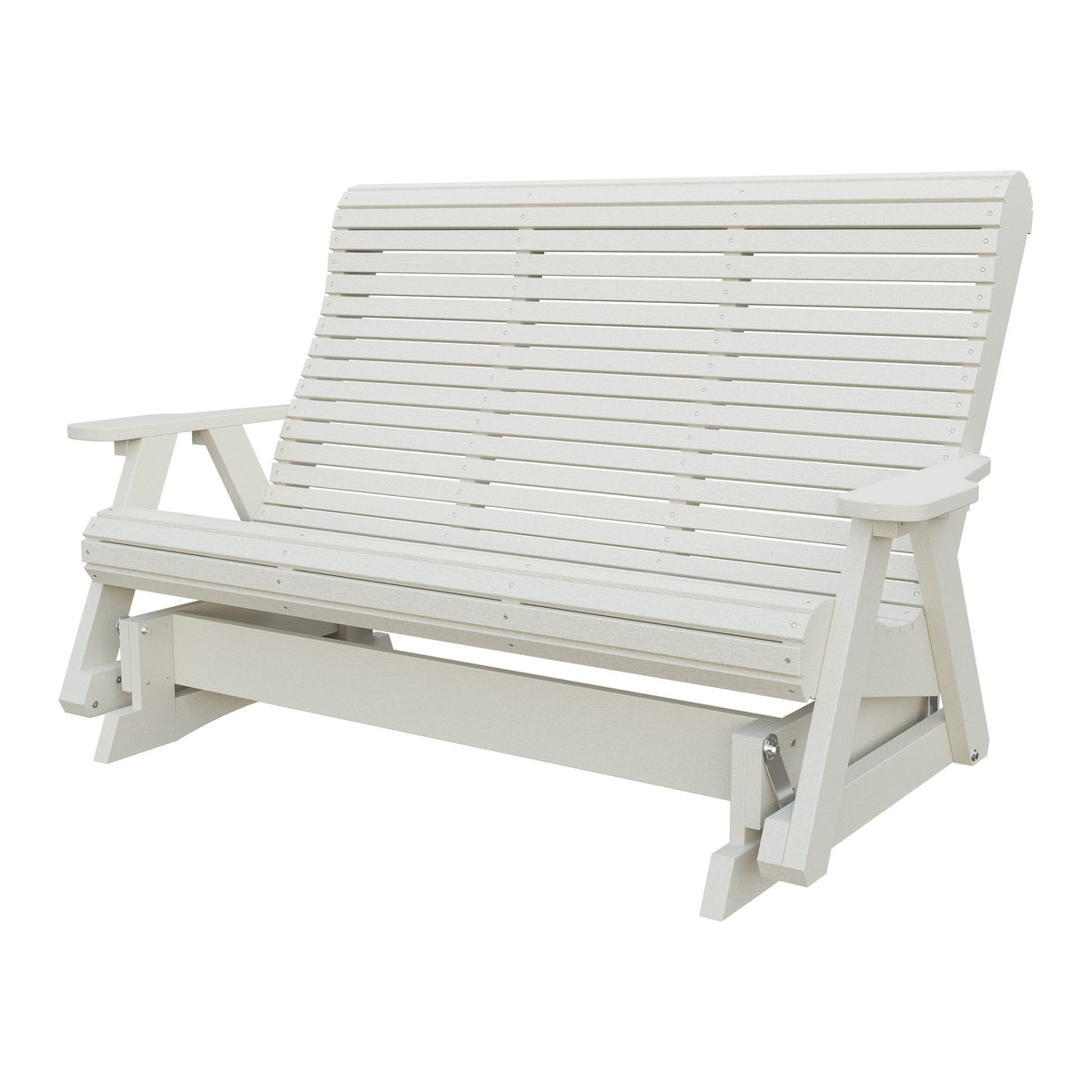 Amish 5' Poly Rollback Glider in Ivory
