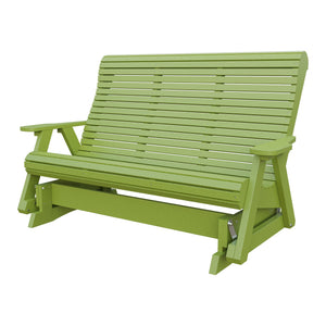 Amish 5' Poly Rollback Glider in Tropical Lime Green