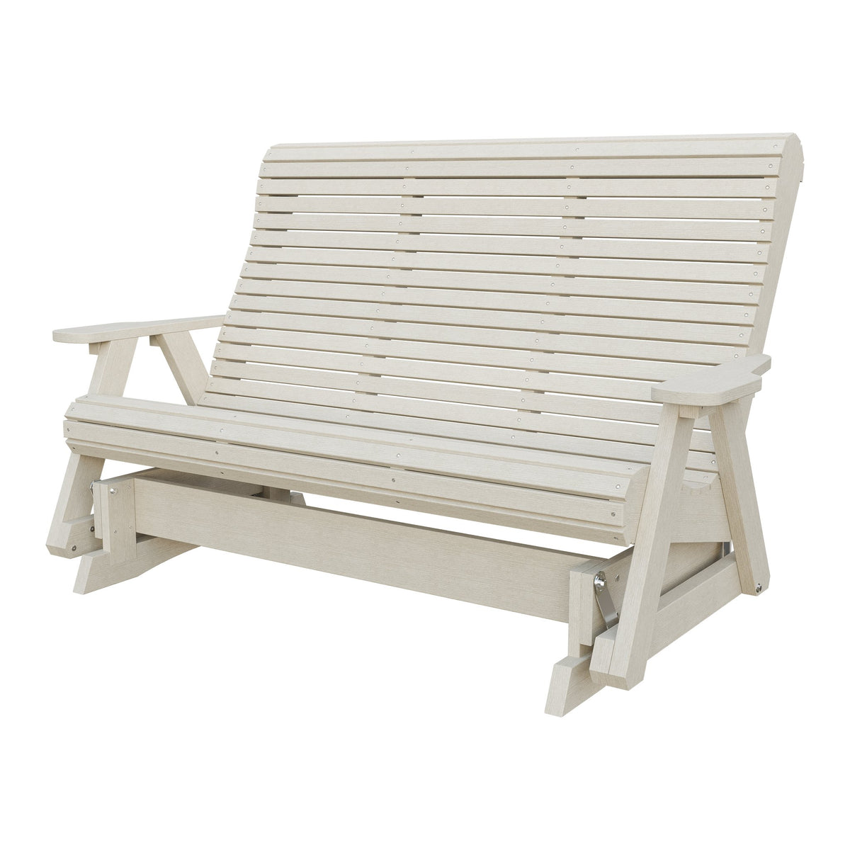 Amish 5' Poly Rollback Glider in Seashell