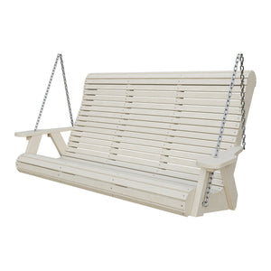 Amish 5' Poly Rollback Hanging Swing in Seashell