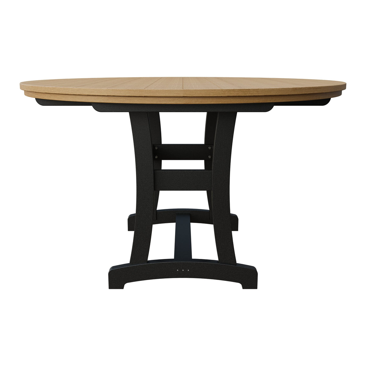 Amish Legacy 64" Round Outdoor Counter Table with Umbrella Hole