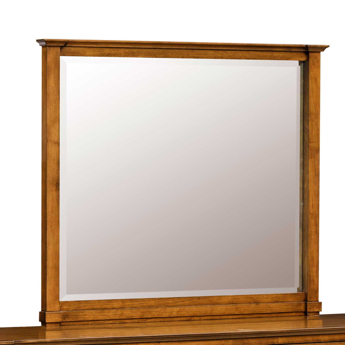 Amish Geneva Solid Wood Landscape Mirror