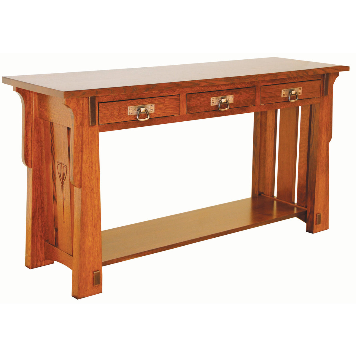 Amish Solid Wood Alamosa Sofa Table