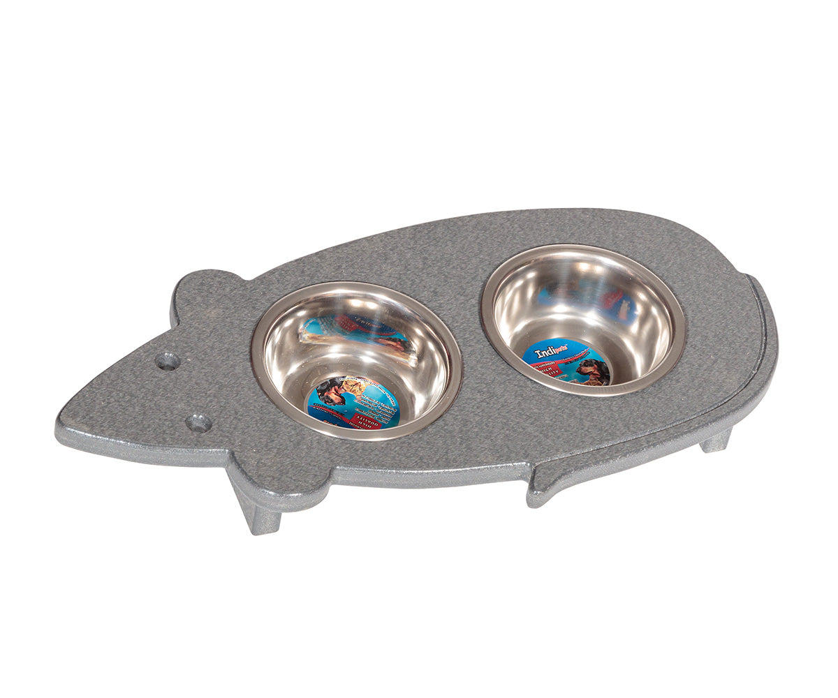 Amish Pet Mouse ½ Pint Poly Cat Feeder