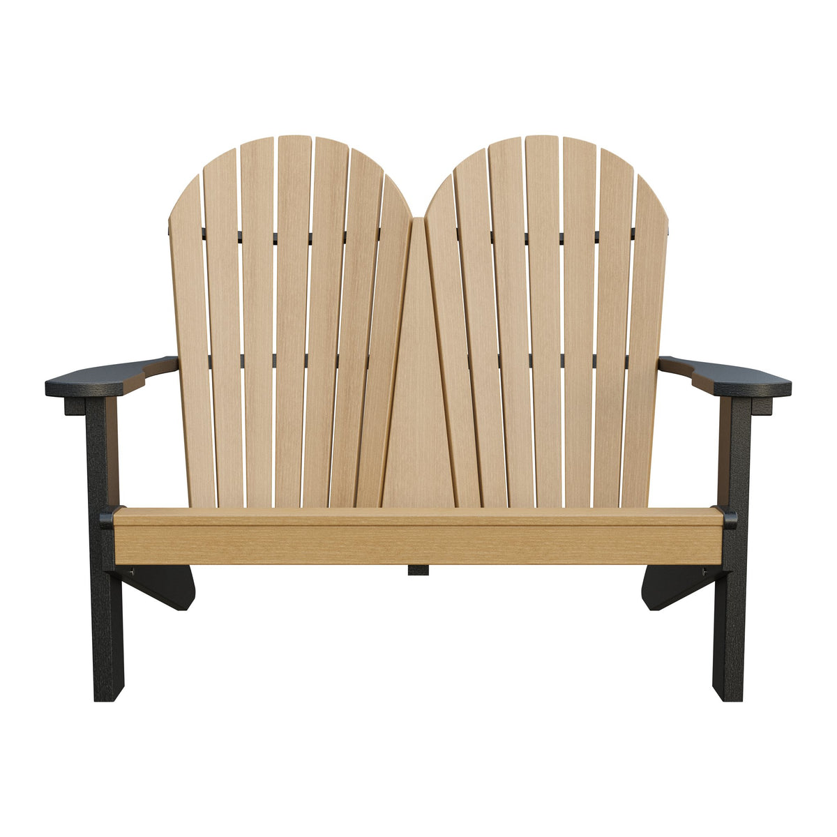 Amish Adirondack 4' Poly Loveseat