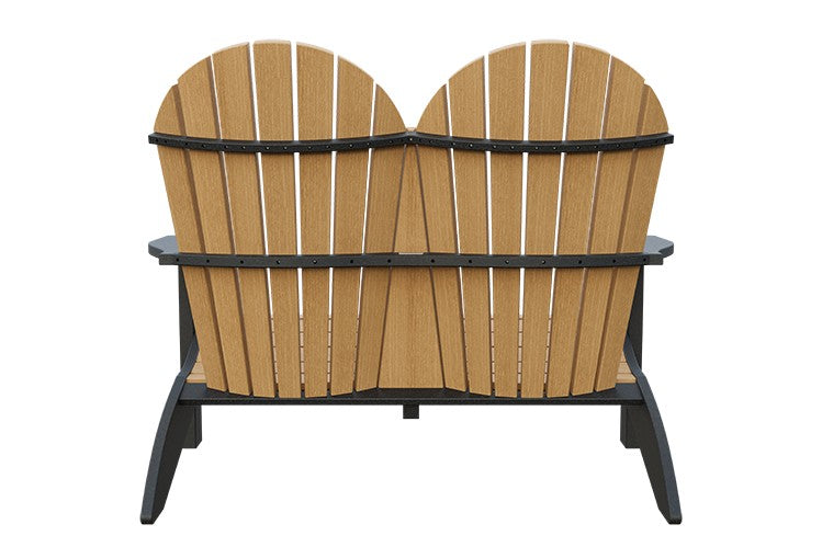 Amish Adirondack 4' Poly Loveseat