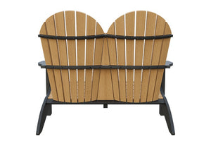 Amish Adirondack 4' Poly Loveseat