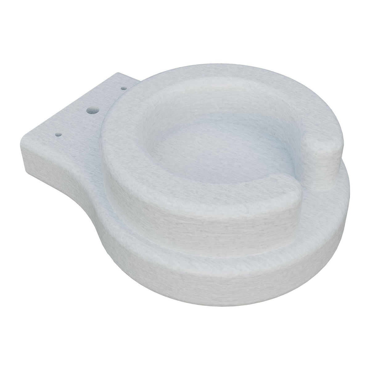 Amish Adirondack Poly Cup Holder in Bright White