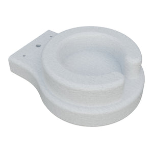 Amish Adirondack Poly Cup Holder in Bright White