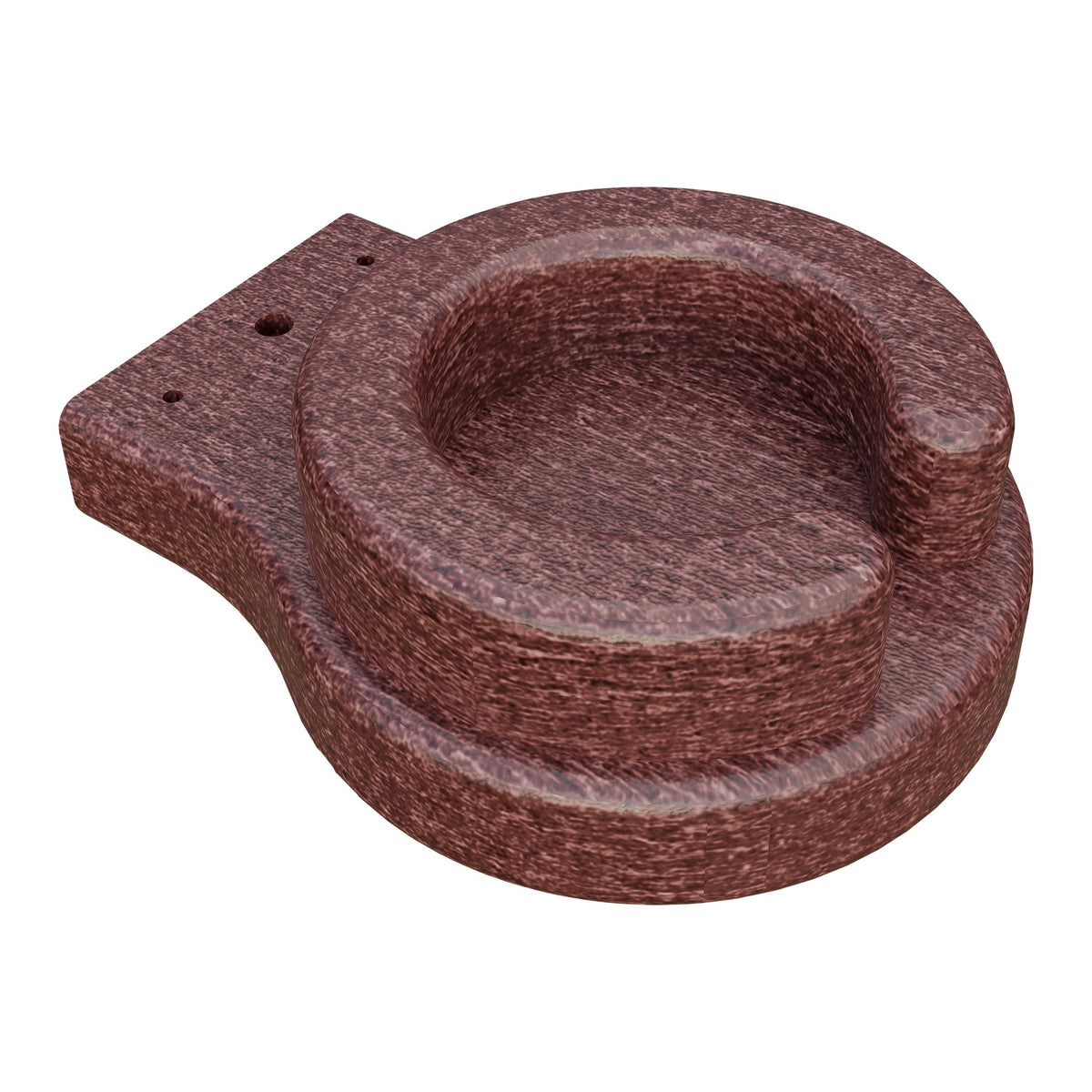 Amish Adirondack Poly Cup Holder in Cherrywood