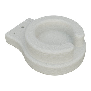 Amish Adirondack Poly Cup Holder in Ivory
