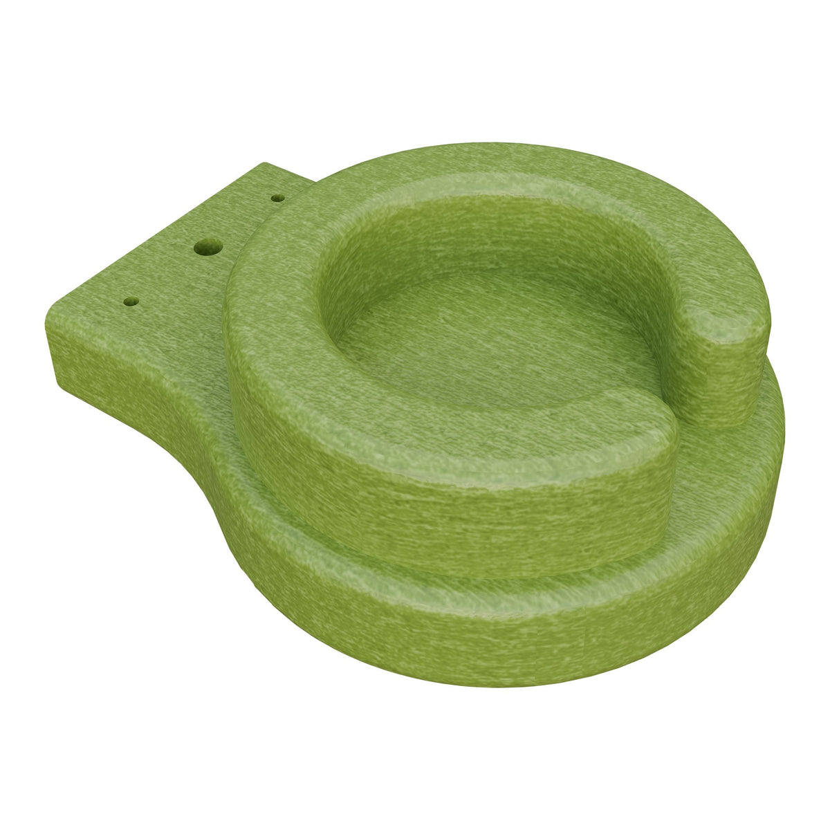 Amish Adirondack Poly Cup Holder in Tropical Lime Green