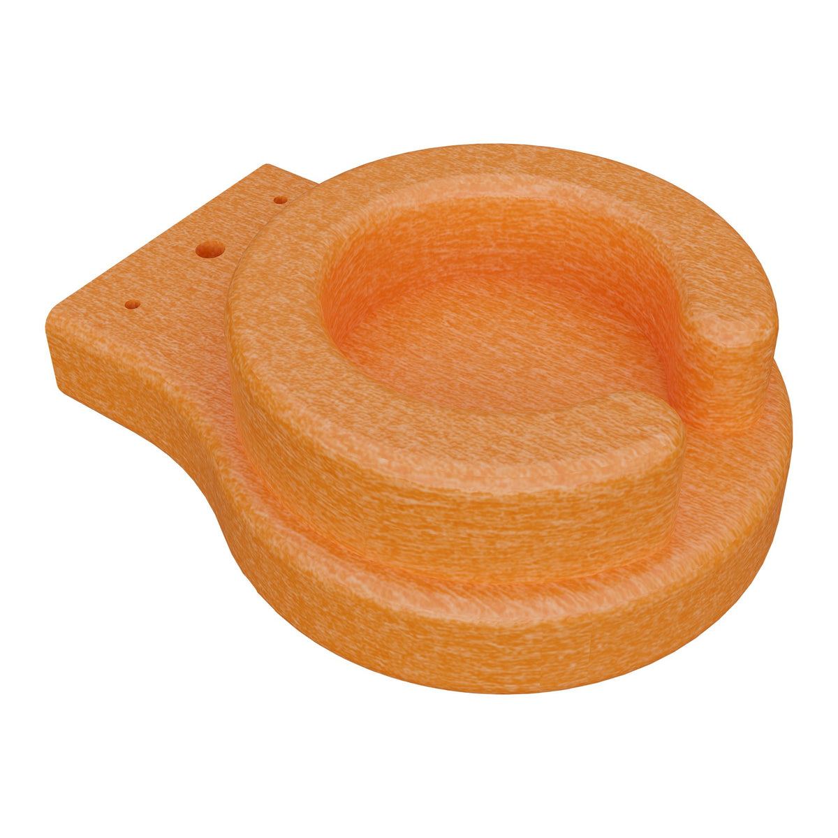 Amish Adirondack Poly Cup Holder in Bright Orange