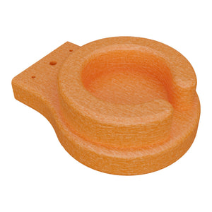 Amish Adirondack Poly Cup Holder in Bright Orange