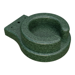 Amish Adirondack Poly Cup Holder in Turf Green
