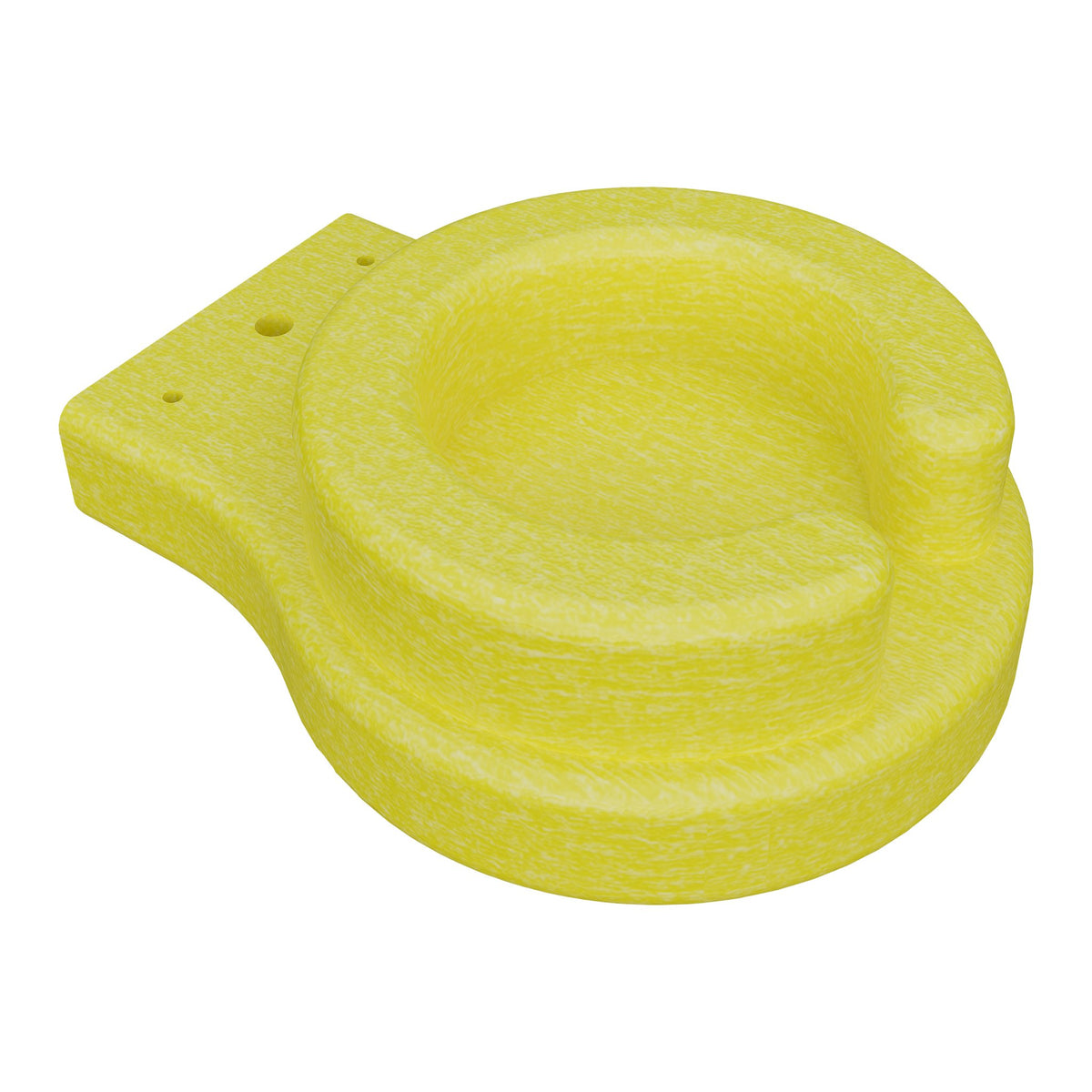 Amish Adirondack Poly Cup Holder in Lemon Yellow