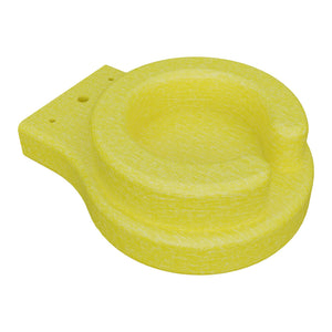 Amish Adirondack Poly Cup Holder in Lemon Yellow
