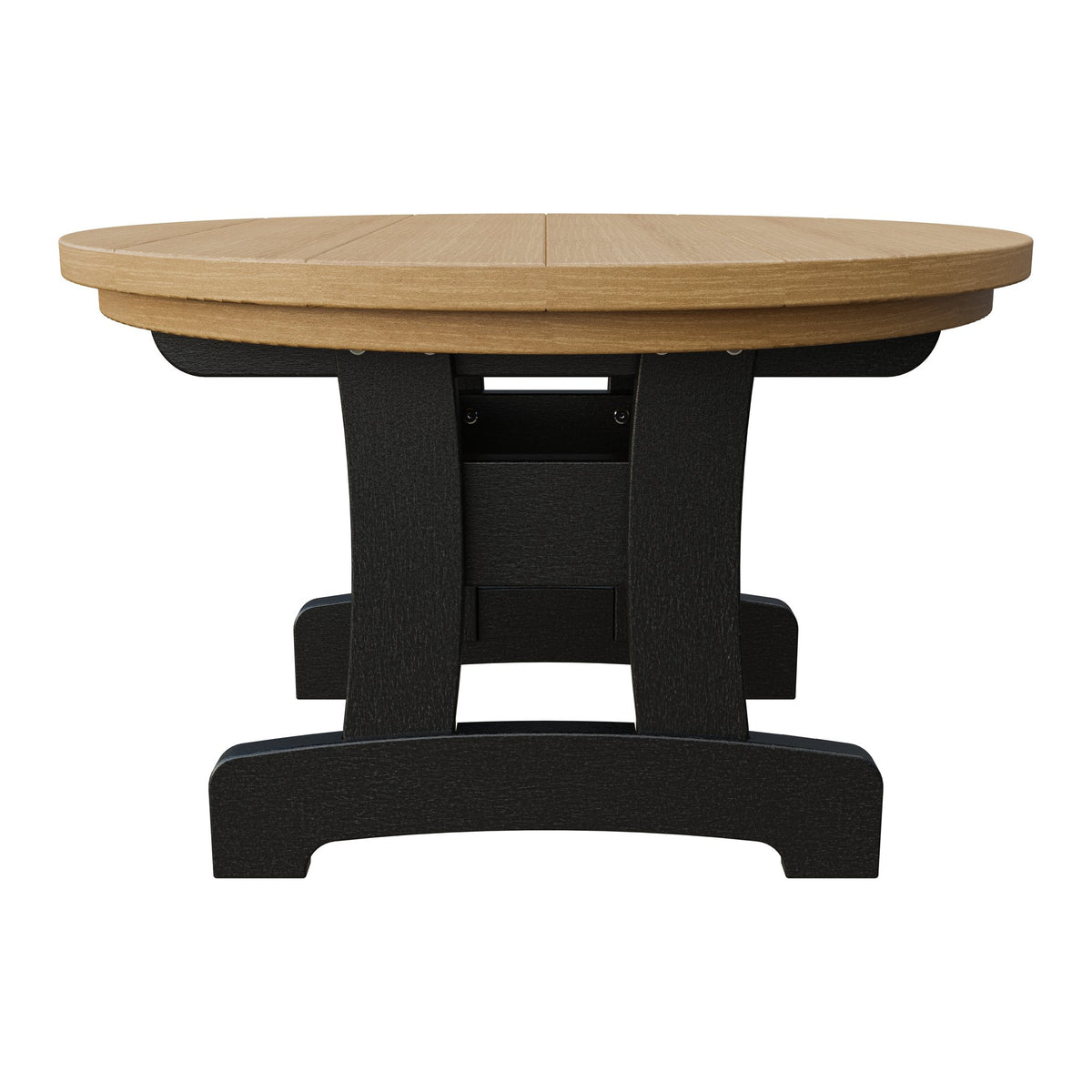 Amish Adirondack Round Poly Coffee Table