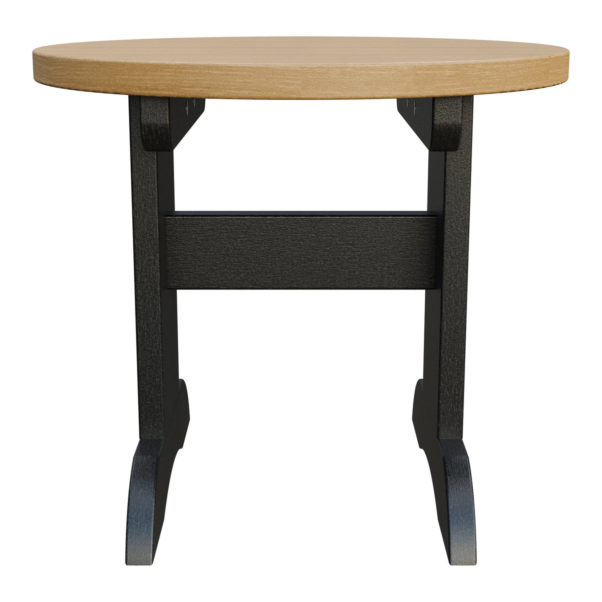 Amish Adirondack Round End Table