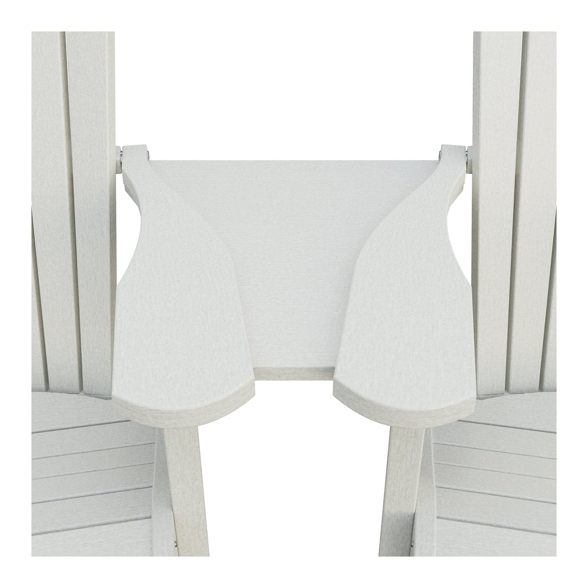 Amish Adirondack Settee Table Connector in Ivory