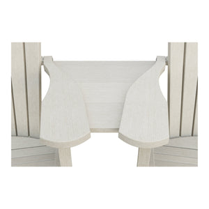 Amish Adirondack Settee Table Connector in Seashell