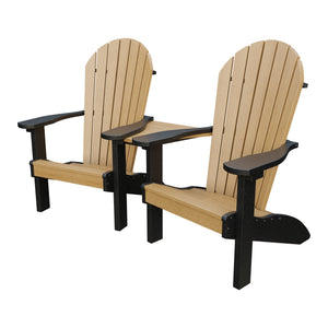 Amish Adirondack Settee Table Connector