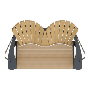 Amish Adirondack 4' Poly Hanging Swing