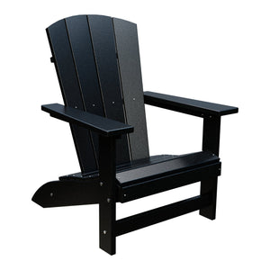 Amish Everyday Value Adirondack Chair in Black