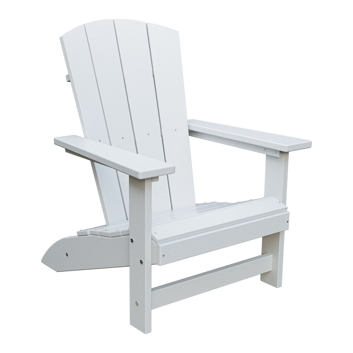 Amish Everyday Value Adirondack Chair in Bright White