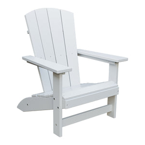 Amish Everyday Value Adirondack Chair in Bright White