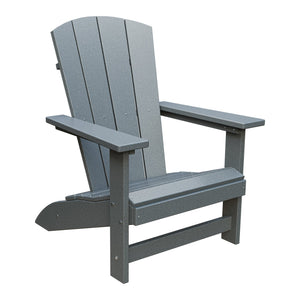 Amish Everyday Value Adirondack Chair in Light Gray