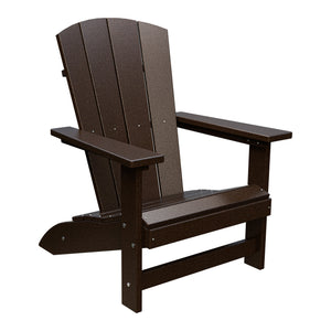 Amish Everyday Value Adirondack Chair in Milwaukee Brown