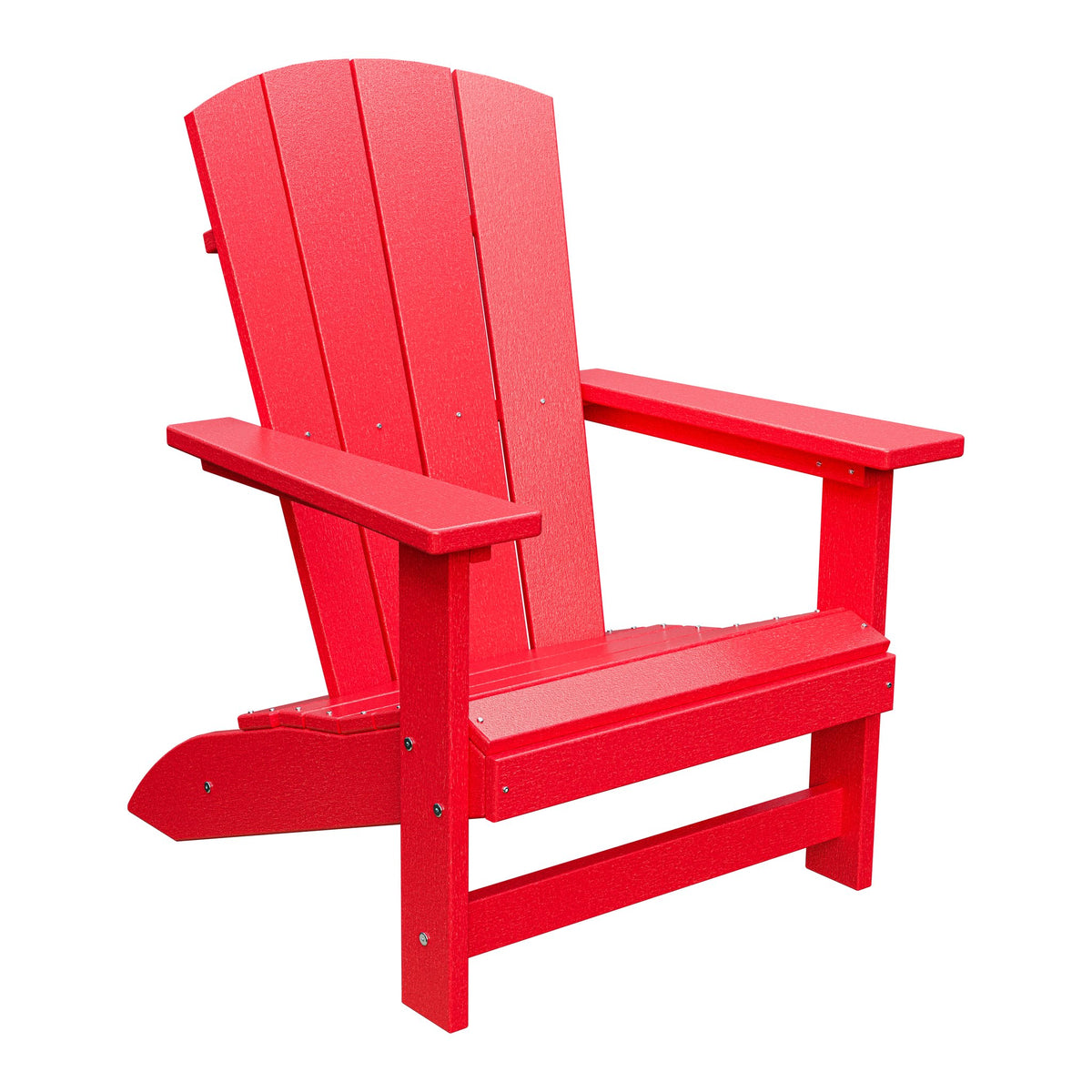 Amish Everyday Value Adirondack Chair in Cardinal Red