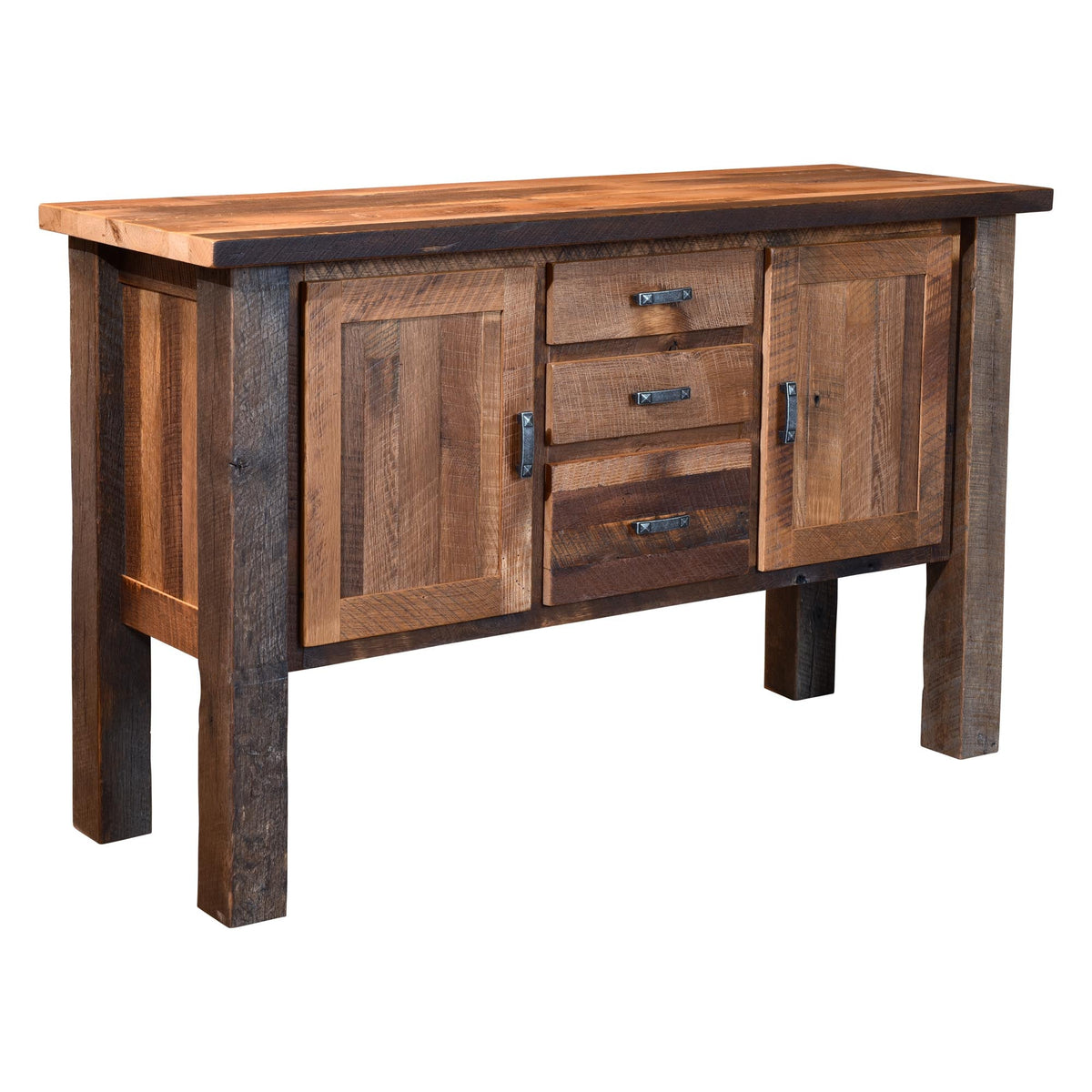 Amish Malone Rustic Barnwood Buffet