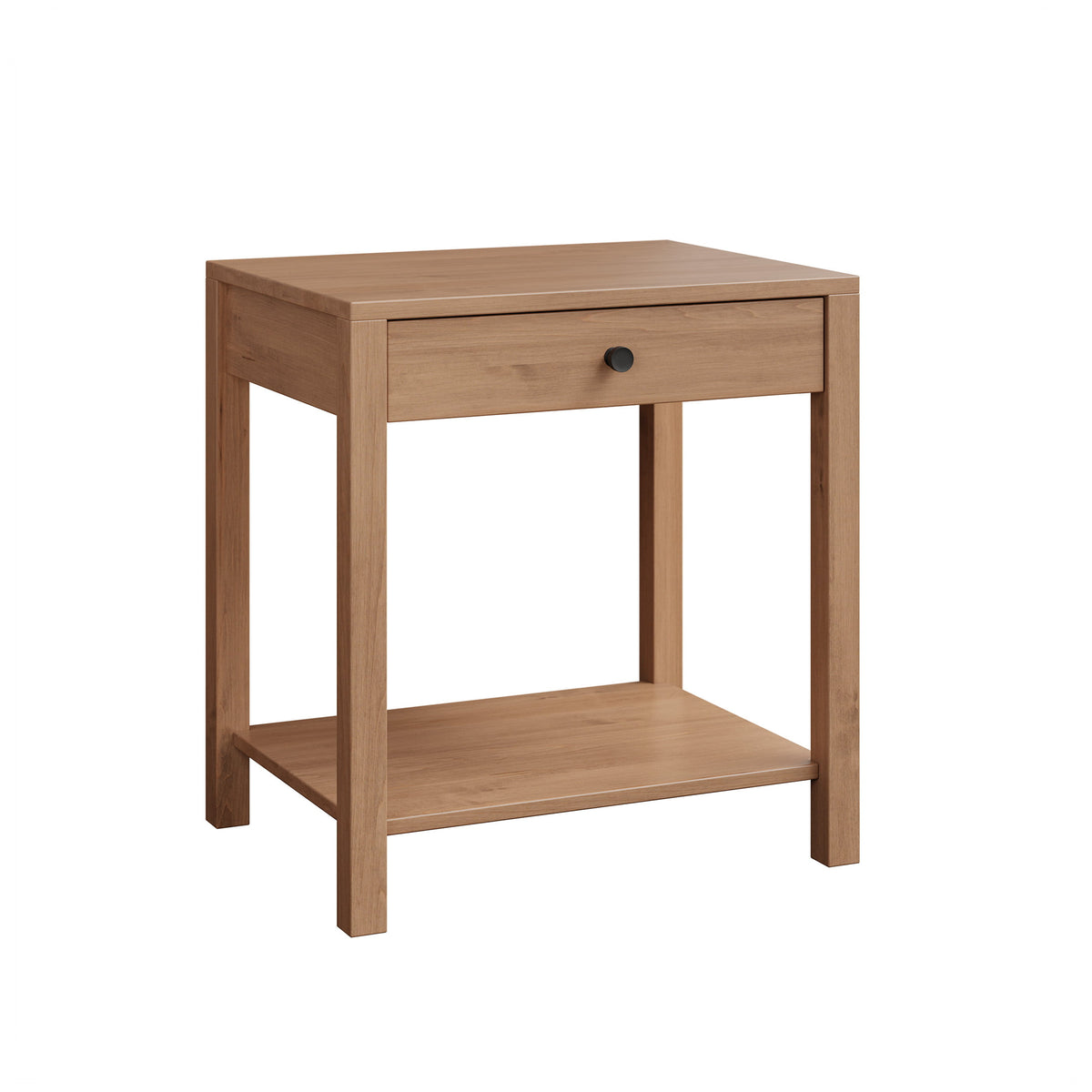 Amish Circleville 1 Drawer Nightstand