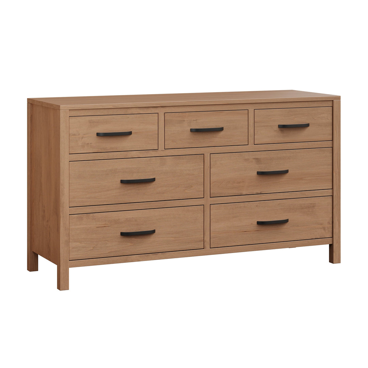 Amish Circleville 7 Drawer Dresser