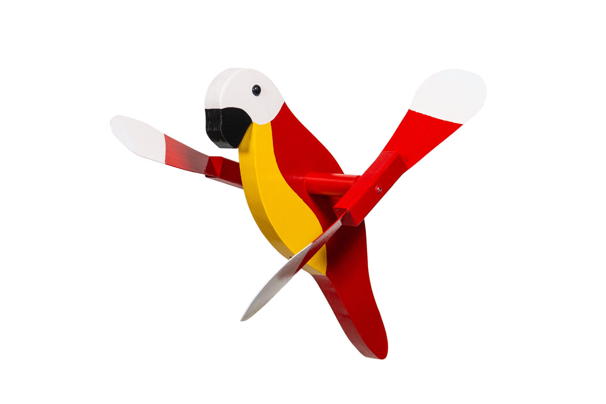 Amish Whirlybird Replacement Wing Set - Red Parrot