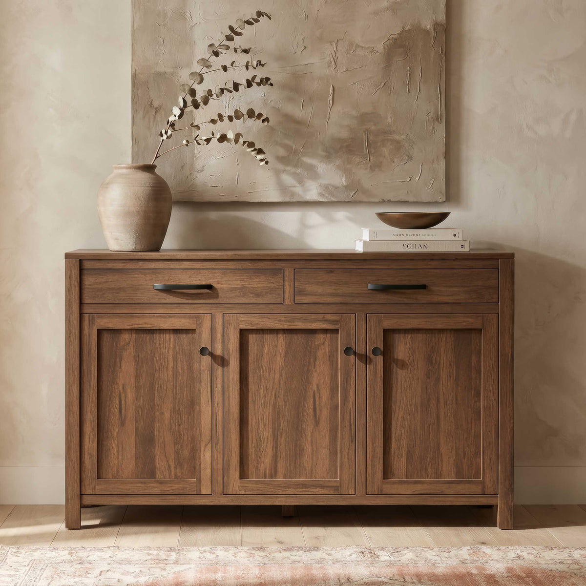 Amish Loudonville Rustic Barnwood Server