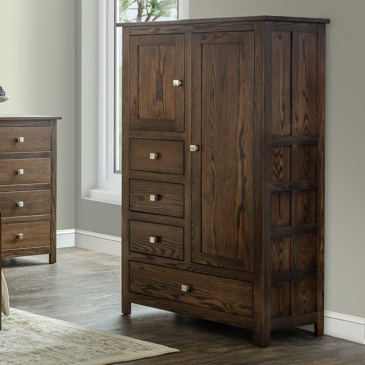 Amish Alto Solid Wood Chifferobe