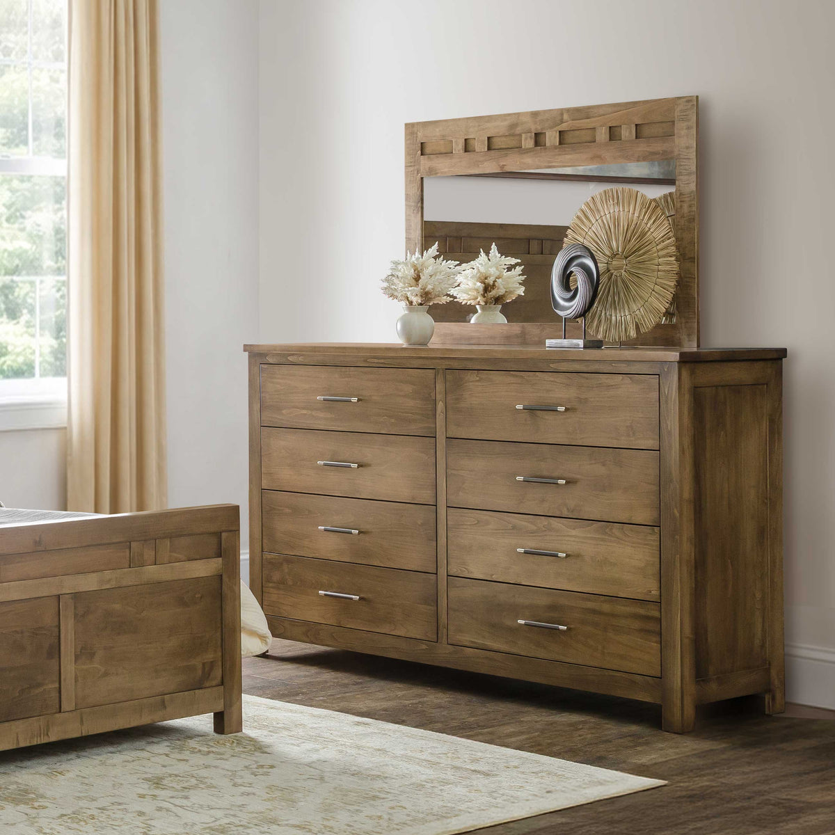 Amish Brooklyn 8 Drawer Dresser