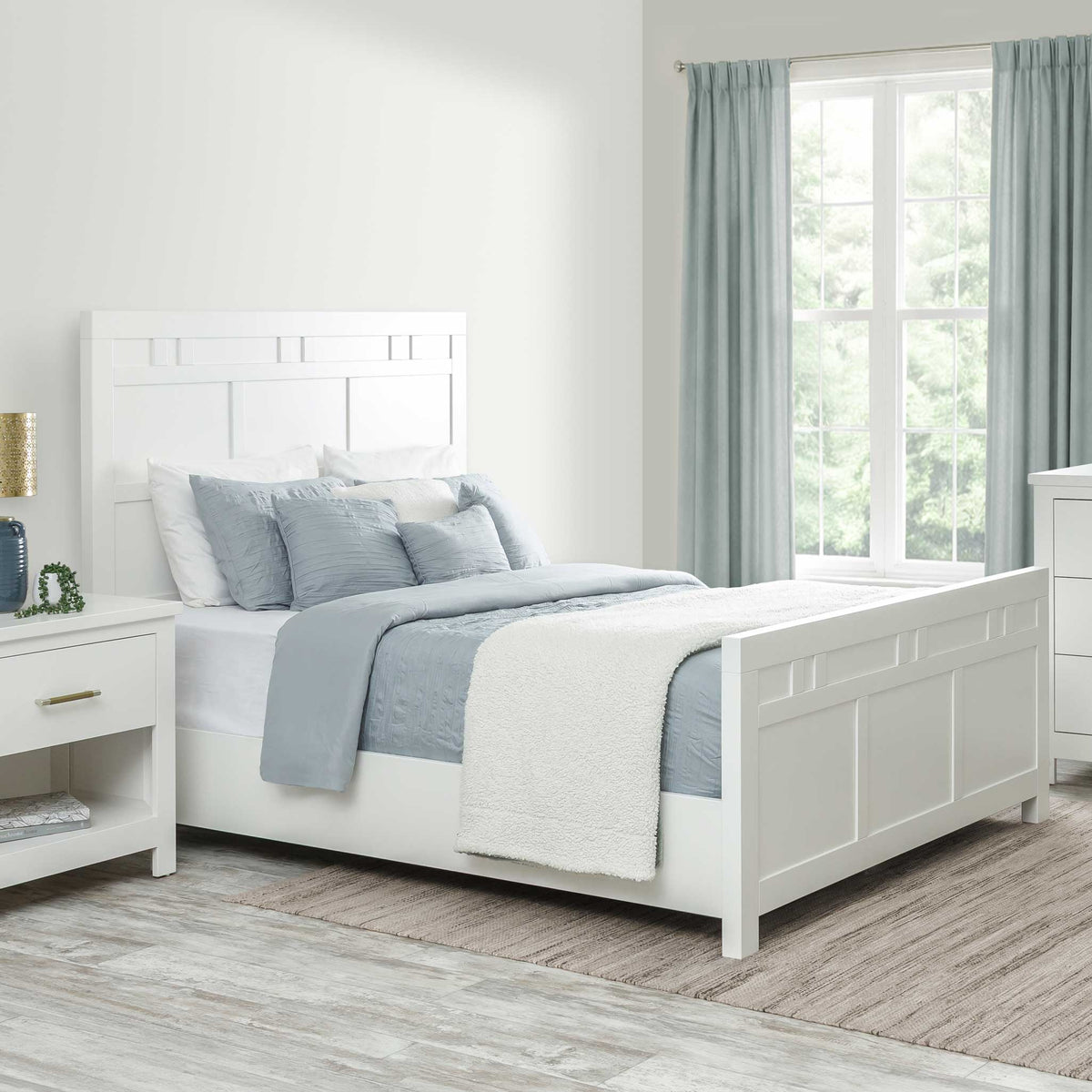 Amish Brooklyn Solid Wood Bed - 56" Headboard