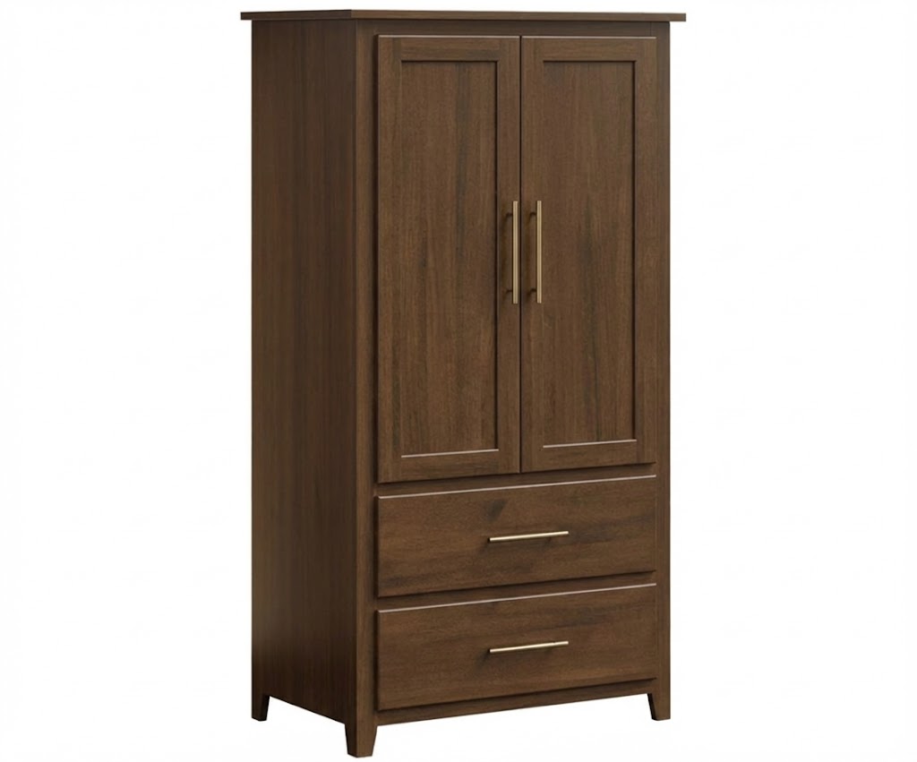 Amish Bel Air Solid Wood Armoire