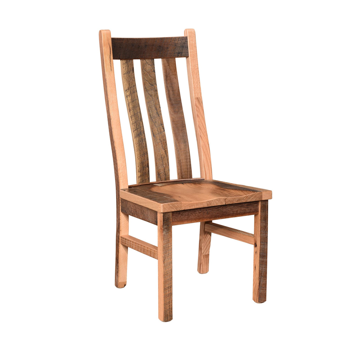Amish Ozark Rustic Barnwood Dining Chair