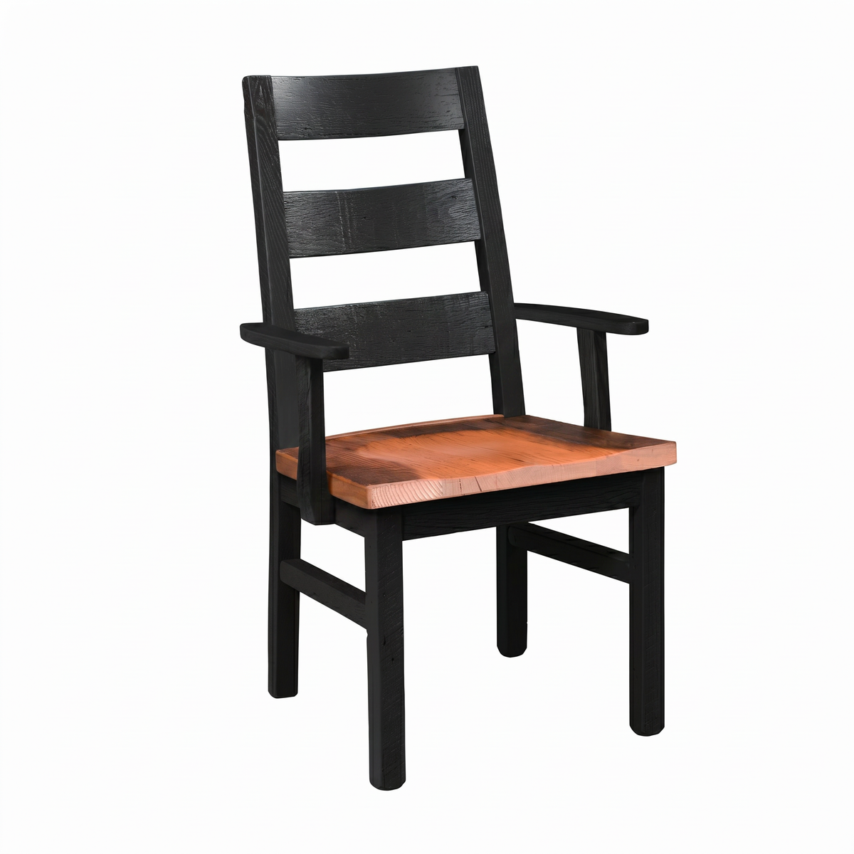 Amish Beacon Rustic Barnwood Arm Chair