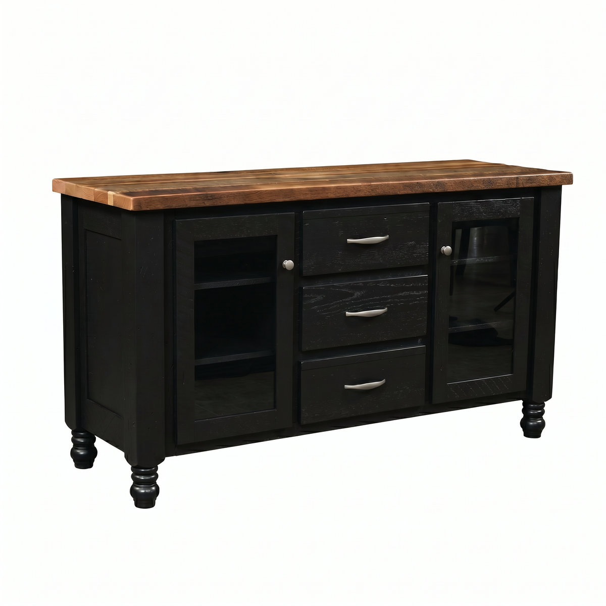 Amish Beacon Rustic Barnwood Server