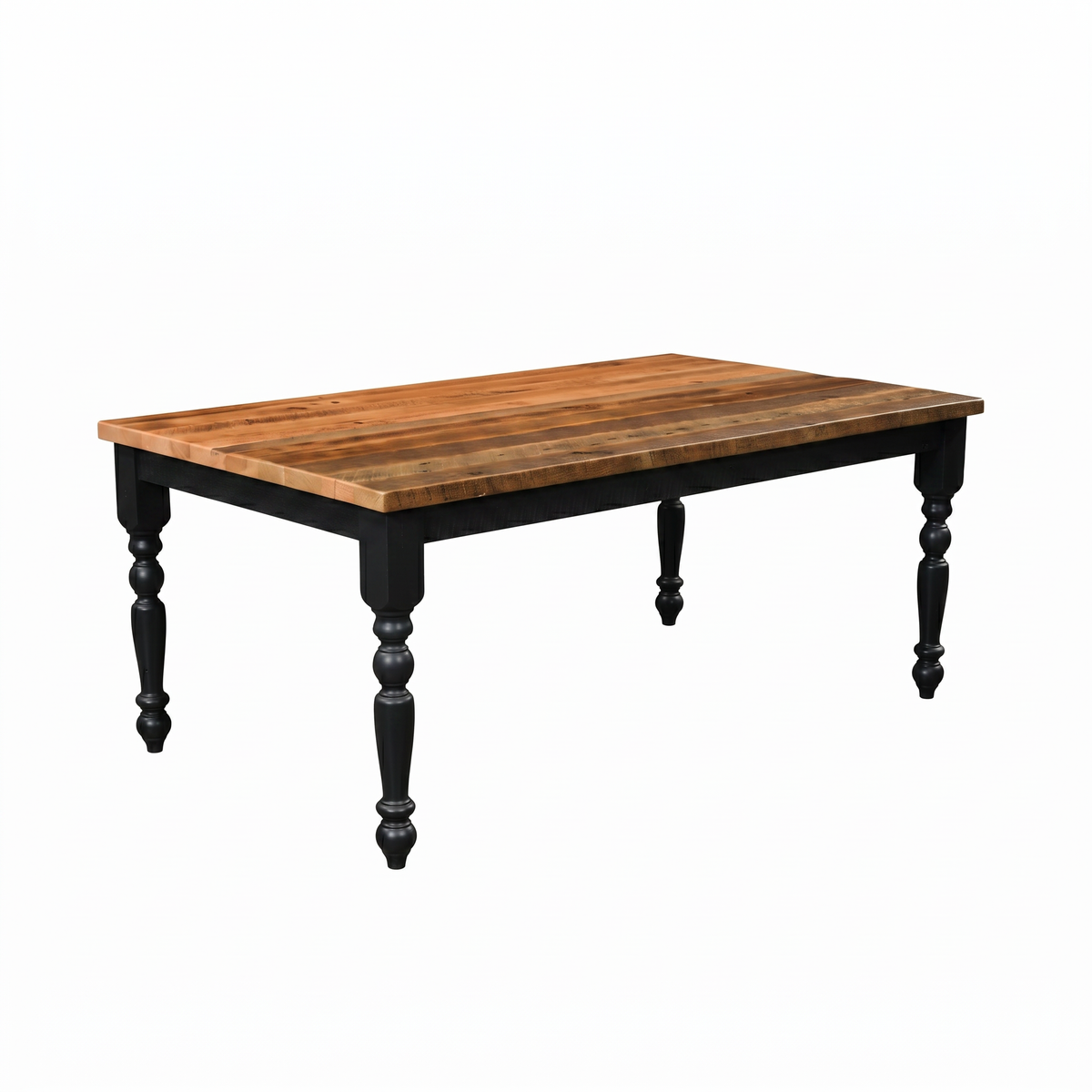 Amish Beacon Rustic Barnwood Extendable Top Table