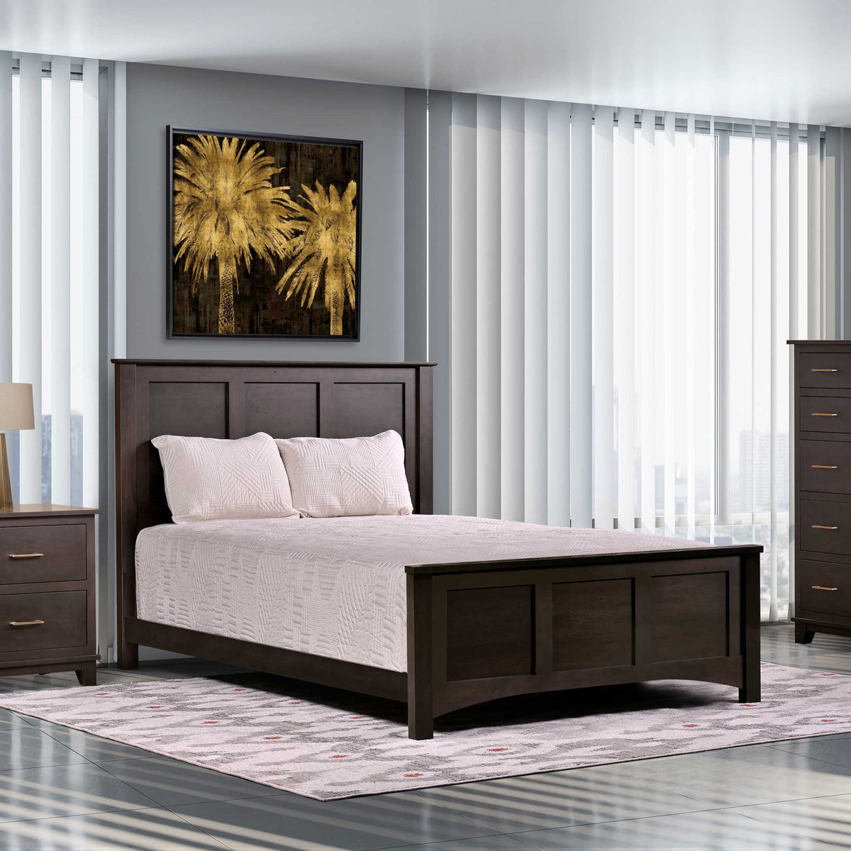 Amish Dundry 5-Piece Solid Maple Bedroom Set — Quick Ship