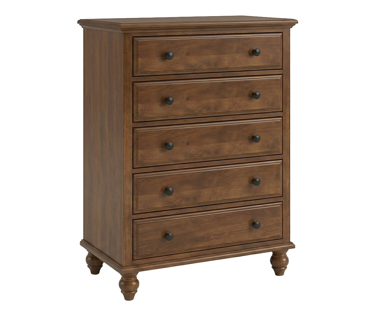 Amish Nantucket Cottage 5-Drawer Bedroom Chest
