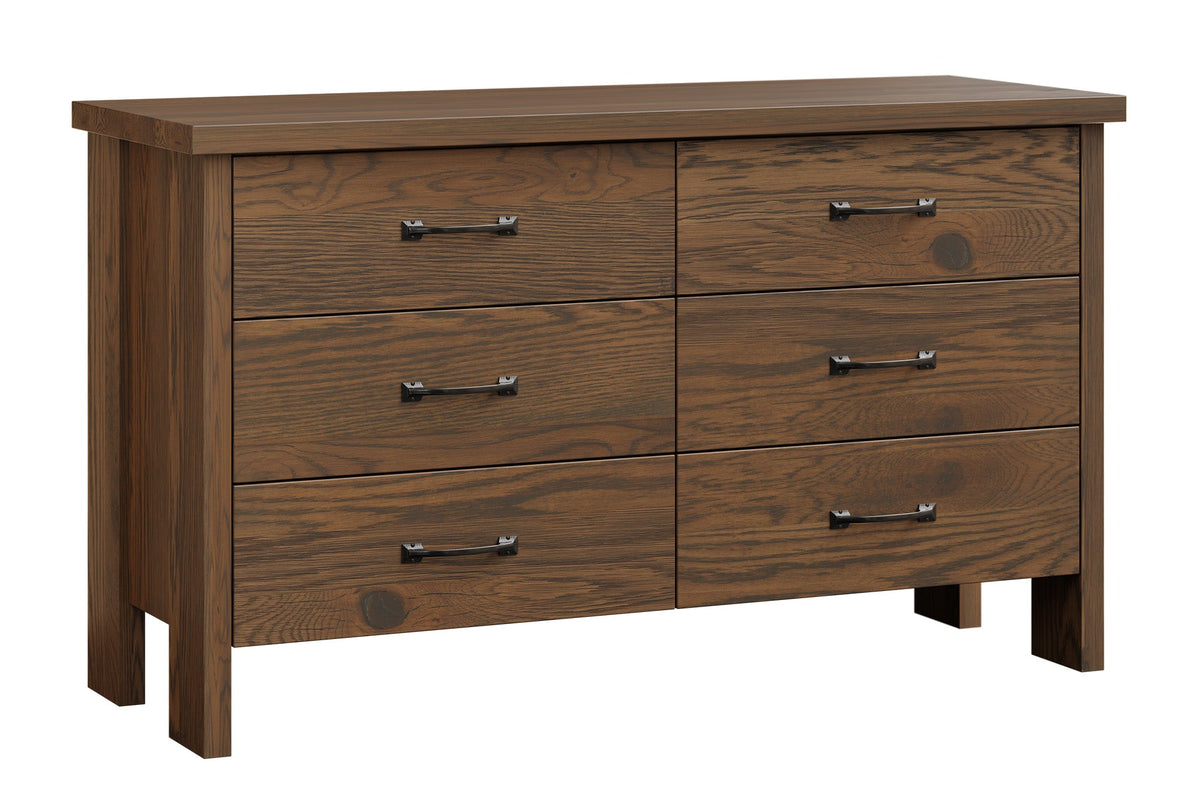 Amish Laramie Rustic Barnwood Dresser