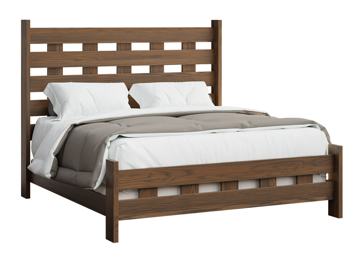 Amish Laramie Rustic Barnwood Bed